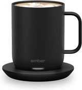 Ember Temperature Control Smart Mug 2, 14 Oz App-Controlled Heated Coffee Cup with Improved Design & 80-Minute Battery Life, White