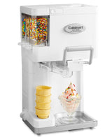Cuisinart Mix It In Soft Serve Ice Cream Maker with White Finish