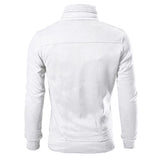 Mens Winter Bomber Coat with Full-Zip Front, Lightweight Windproof Shell & Warm Padded Insulation