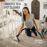 Hoover SmartWash+ Automatic Carpet and Upholstery Cleaner, Deep-Cleaning Shampooer with Carpet Deodorizer and Pet Stain Remover, FH52000, Turquoise
