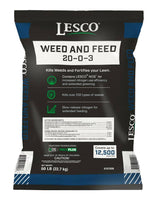 Lesco Weed & Feed Fertilizer, 20-0-3 Formula for 14700-sq ft, 50-lb Bag, 2759164