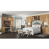 Hampton Bay Refrigerator End Panel Kit, 0.5 × 84 × 24 in., Natural Hickory, KAREP-NHK