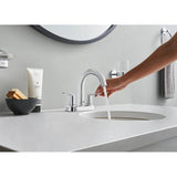 Grohe Veletto 20582000 Starlight Chrome Bathroom Faucet with 4-Inch Centerset and 2 Handles