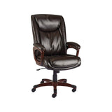 Brown Staples 2263720 Westcliffe Managers Chair, Crafted with Bonded Leather