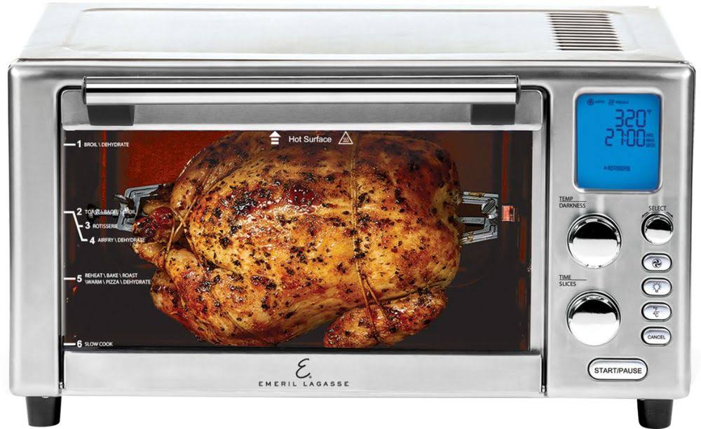 Emeril Lagasse 360 Power Air Fryer, Silver