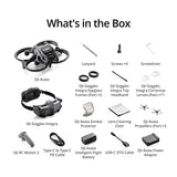 DJI Avata Explorer Combo FPV Drone with 4K Camera and Super-Wide 155° FOV, RC Motion 2 Controller, Goggles Integra, Black, FAA Remote ID Compliant