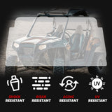 HECASA Full-Clear Windshield for Kubota RTV 400, RTV 500, and RTV 520