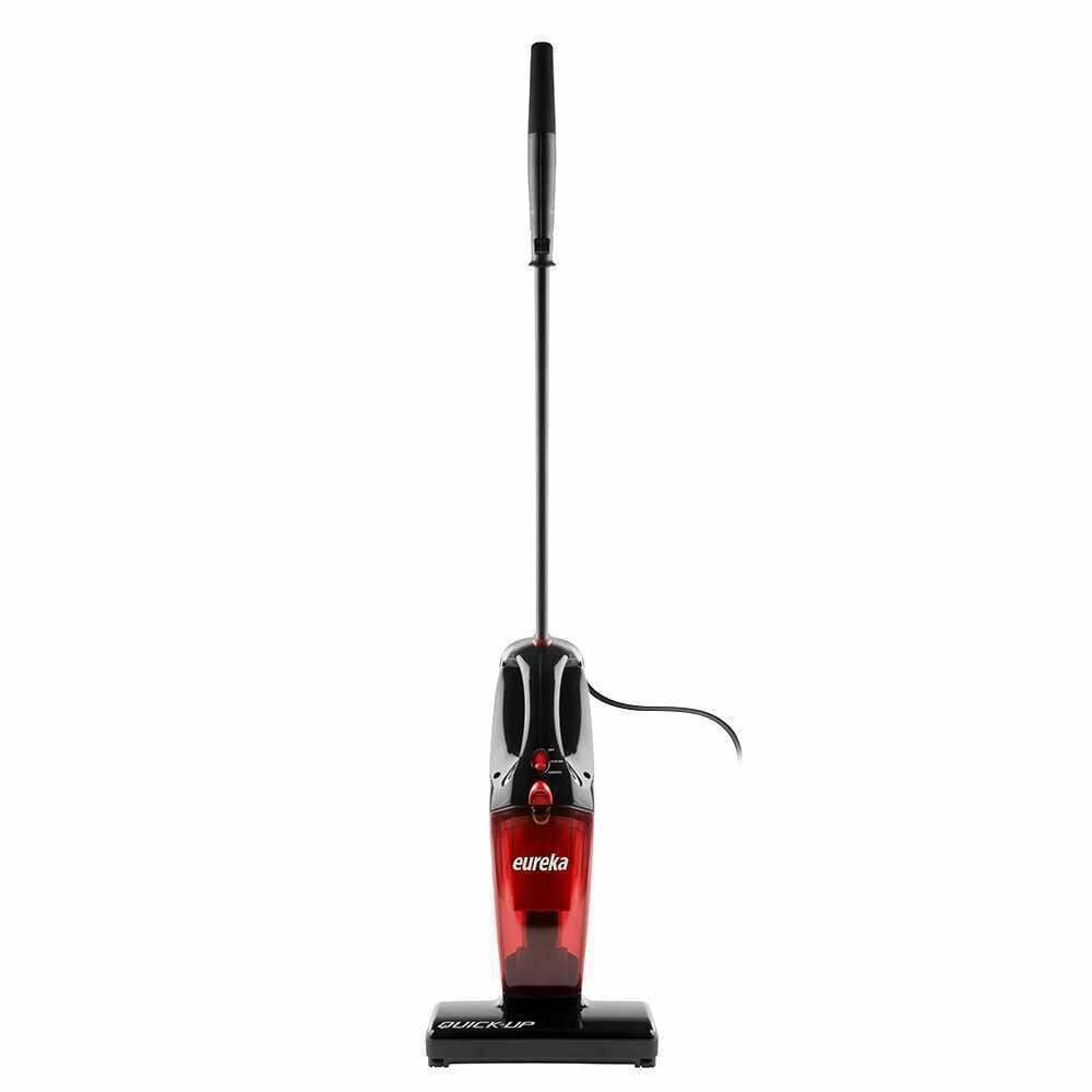 Eureka 169J Quick-Up 2-in-1 Bagless Stick Vacuum Cleaner, Red