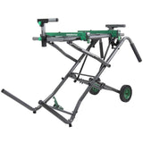 Metabo HPT UU240RM Universal Miter Saw Stand with Fold-and-Roll Portability