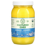Pure Indian Foods Organic Grass-Fed Cultured Ghee, 15 oz Pack of 3