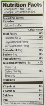 Ideal Xylitol Granulated Sweetener, No-Calorie Natural Non-GMO Keto-Friendly Sugar Substitute, 6 Pouches with 10.6 Ounces Each