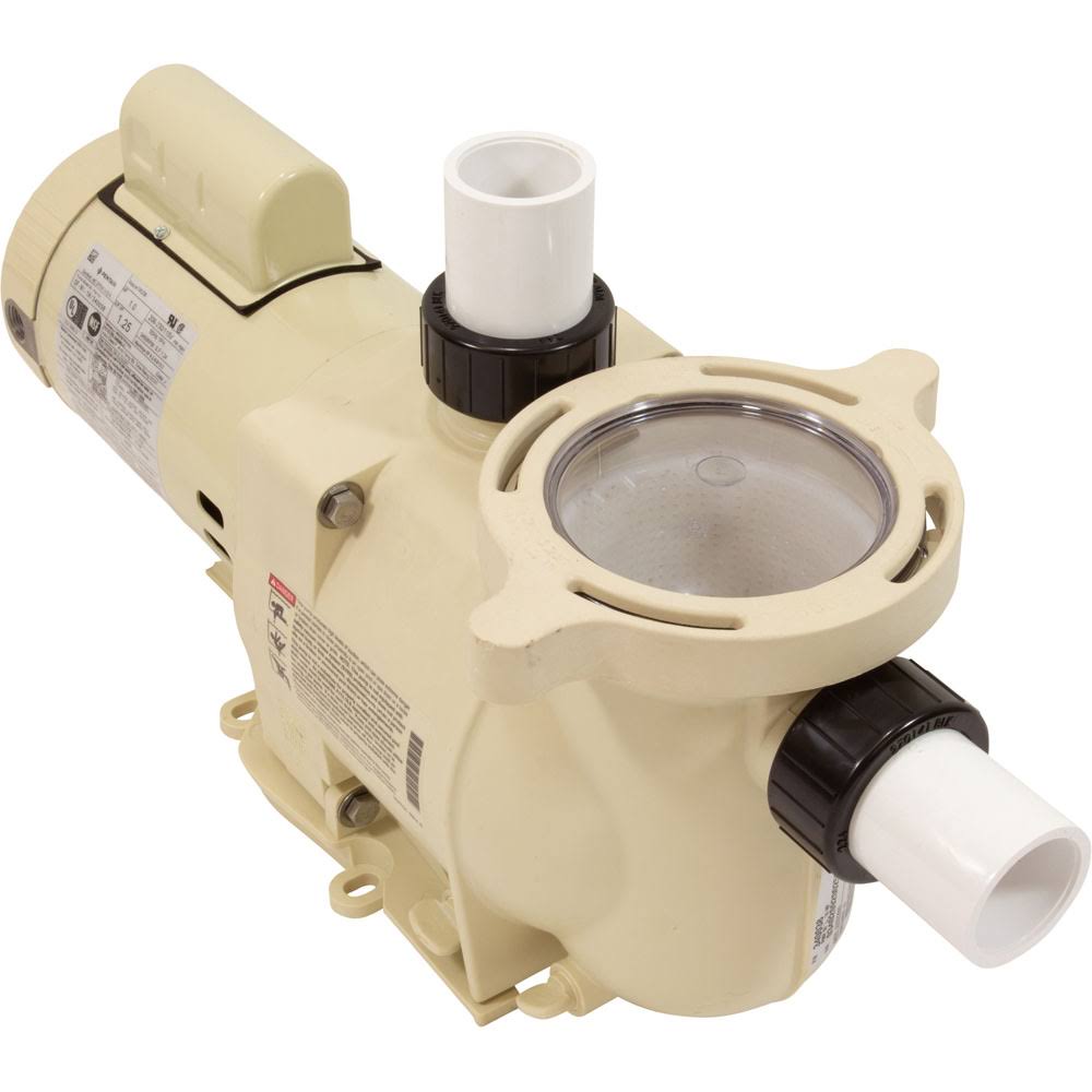 Pentair SuperFlo 340038 Pool Pump with Stainless Steel Construction, Single Speed, 1HP, 115/230V