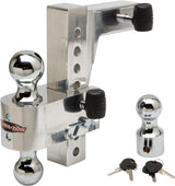 Uriah Products Aluma-Tow UT623410 6-Inch Drop Ball Mount for 2-Inch Receiver