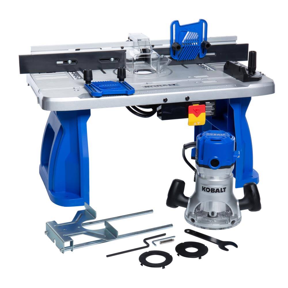 Kobalt Fixed Corded Router with Included Router Table