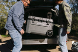Igloo Overland 72-Quart Wheeled Ice Chest Cooler, Gray, 31 x 18 x 18