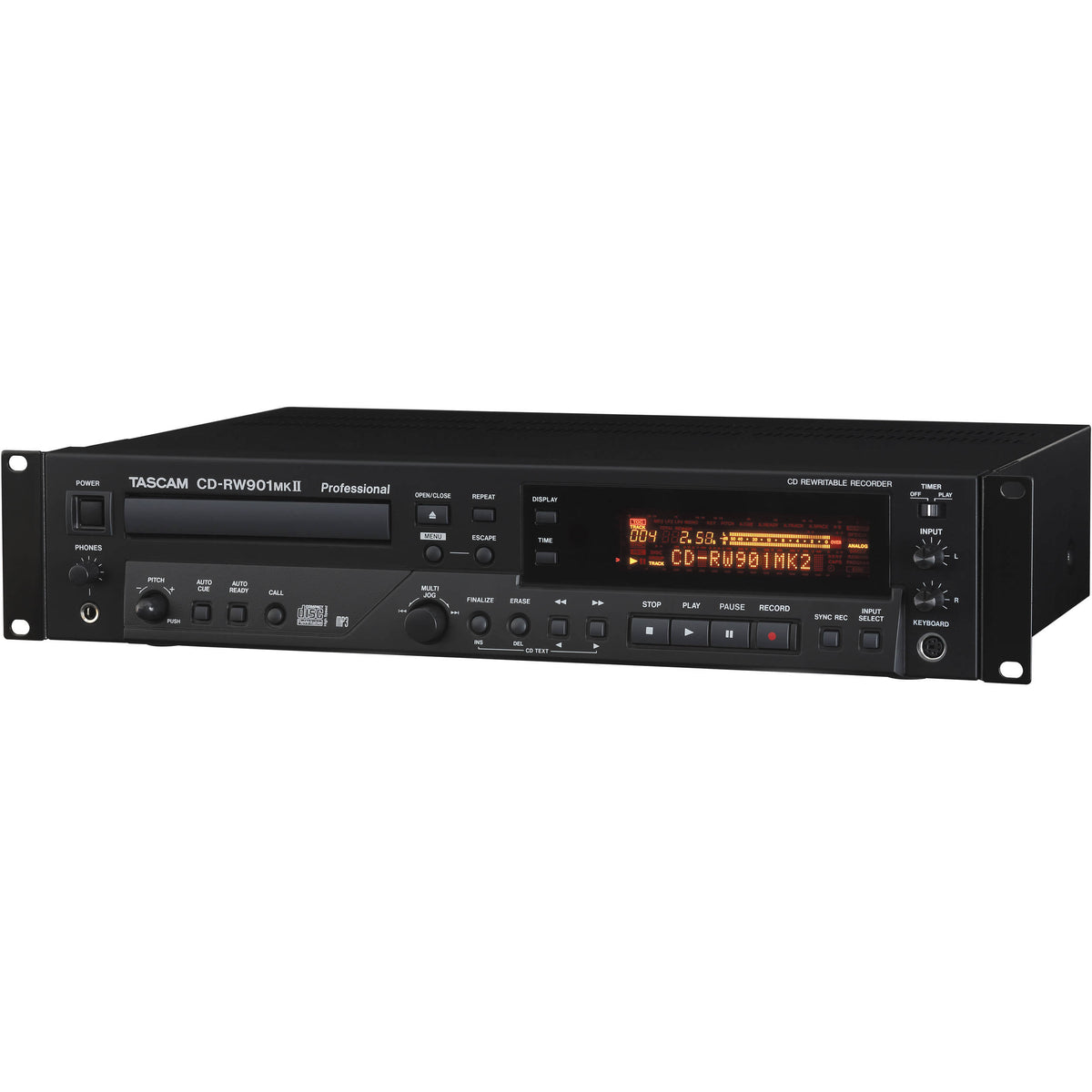 Tascam CD-RW901MKII Professional CD Recorder and Player