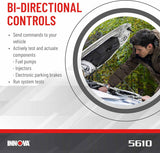 INNOVA 5610 OBD2 Diagnostic Scanner with BiDirectional System Tests, Special Reset Functions, All-System Scanning and Live Data