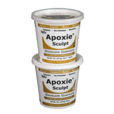 Apoxie Sculpt White 2-Part Modeling Compound with A and B Components, 4 lb.