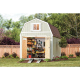 4 Cu. Ft. Poly Wheelbarrow with Red Tub, True Temper PW4UT24