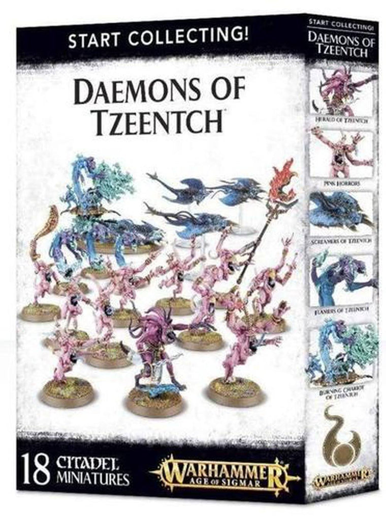 Warhammer Age of Sigmar Start Collecting! Daemons of Tzeentch Set