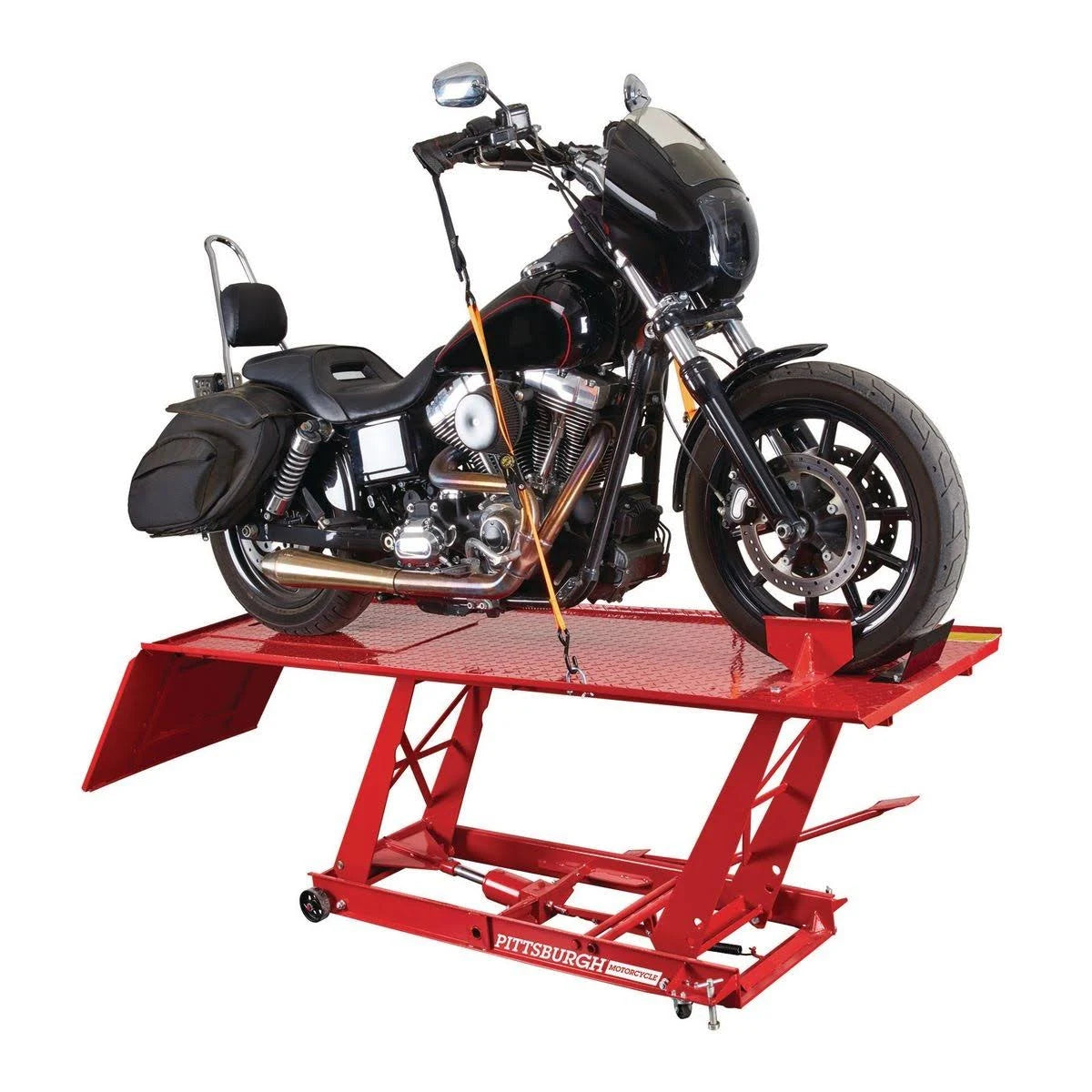 Pittsburgh 68892 Steel Motorcycle Lift with a 1000 lb. Capacity