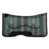 Reinsman M2 Lite Contour Saddle Pad with Tacky Too, Square Design, Black