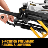 DWX726 Miter Saw Stand with Wheels