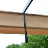 Aleko 9 x 9-Foot Fabric Replacement Pergola Canopy in Sand