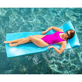 TRC Recreation Foam Pool Float, 1.25-Inch Floating Water Lounger for Swimming and Splashing
