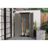 Suncast Vertical Storage Shed in Gray