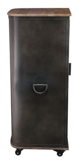 Howard Miller 547915 Brayton Wine and Bar Cabinet Door Organizer Trays, Small Brown