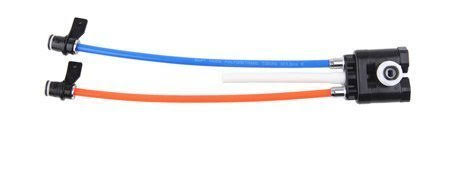2-Pack EcoFlush B8100-04 BS004-L Flush Control Valves with Tubes and Left Handles