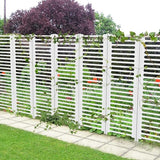 12-Pack Outdoor Privacy Fence Panels, 15.7′′ x 22′′ Enclosure Screens for Air Conditioners, Trash Cans and Pool Equipment, Garden and Patio Use