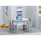 Delta Children MySize Wooden Table and Chair Set for Kids, Teal