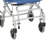 Drive Medical SL18 Super Light Wheeled Transport Chair, Foldable Design with Carry Bag