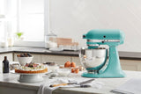 KitchenAid Artisan KSM150PS Stand Mixer, 5-Quart Tilt-Head Design with Pouring Shield, Cast Iron