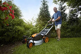 Worx WG771 56V Cordless Mower with 19 x 22-Inch Cutting Deck