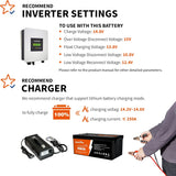 Pack of 2 Ampere Time 12V 400Ah LiFePO4 Deep Cycle Batteries with Built-in 250A BMS and 5.12kWh Runtime