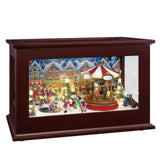 Mr. Christmas Heirloom Music Box for Christmas Décor and Seasonal Display
