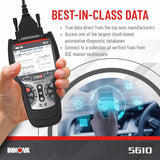 INNOVA 5610 OBD2 Diagnostic Scanner with BiDirectional System Tests, Special Reset Functions, All-System Scanning and Live Data