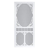36-Inch x 80-Inch White Solid Vinyl Screen Door, Screen Tight CHS36