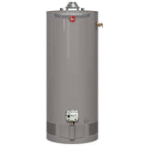 Rheem 40-Gallon Natural Gas Water Heater with 38,000 BTU Capacity