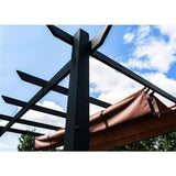 Aleko 9 x 9-Foot Fabric Replacement Pergola Canopy in Sand