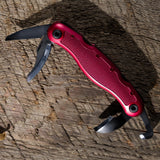 FLEXCUT Pocket Jack for Carvin 2.0, Lightweight USA-Made Wood Carving Jackknife with 4 Blades, JKN289