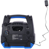 1800-Amp Rechargeable Jump Starter for Gas and Diesel Vehicles with Air Compressor, AC, 12V DC and USB Power Station