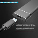 YSYDYPBB-05 Ultra-Slim 2TB External Hard Drive for Mac, PC, Desktop and Laptop, C-Black